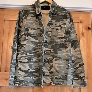 NWOT Mustard Seed Camo Jacket